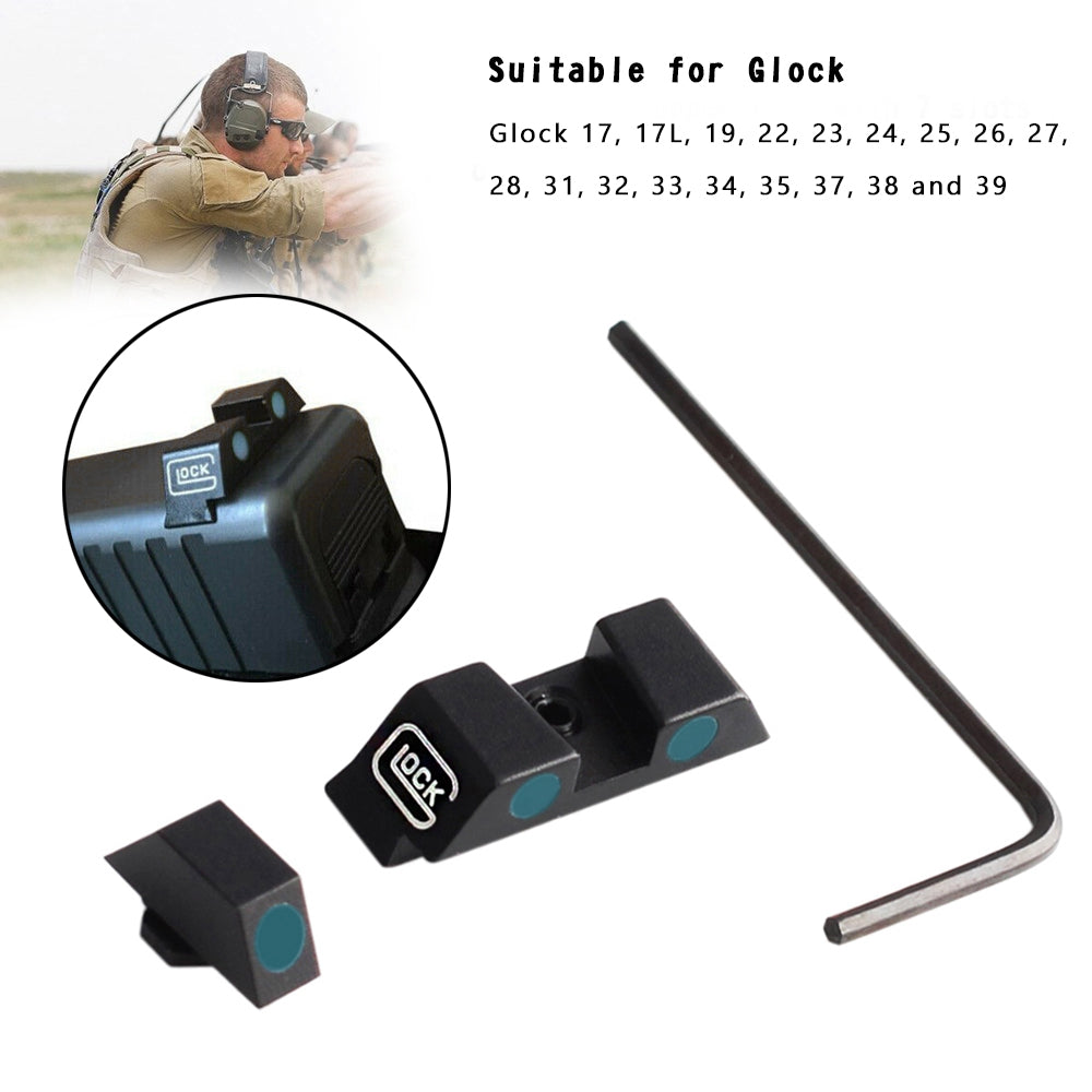 G34 G35 G37 G38 G22 G23 G26 G27 G33 Fiber Optic NIGHT SIGHTS FOR GLOCK G17 G19