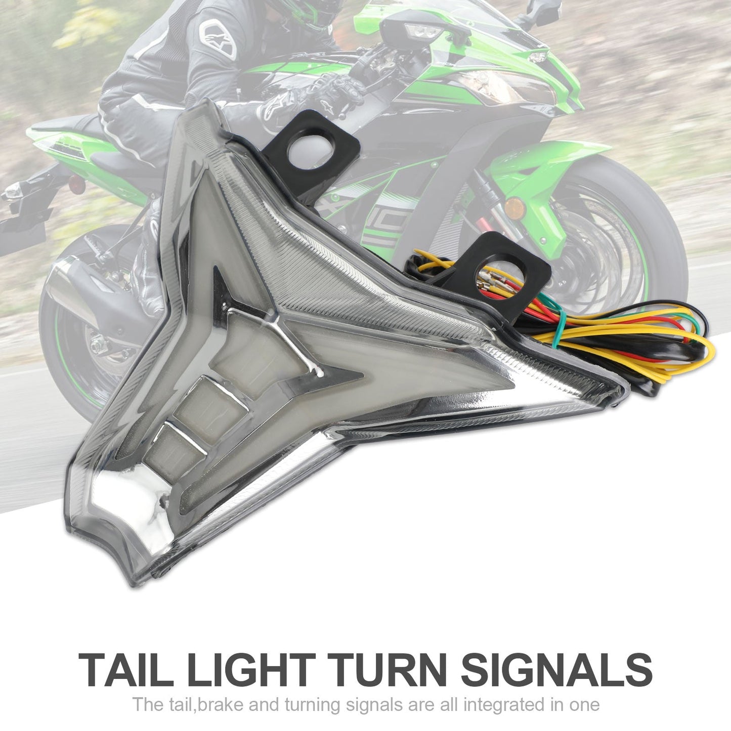 2013-2022 KAWASAKI Ninja ZX10R Z1000 Integrated Tail Light Turn Signal