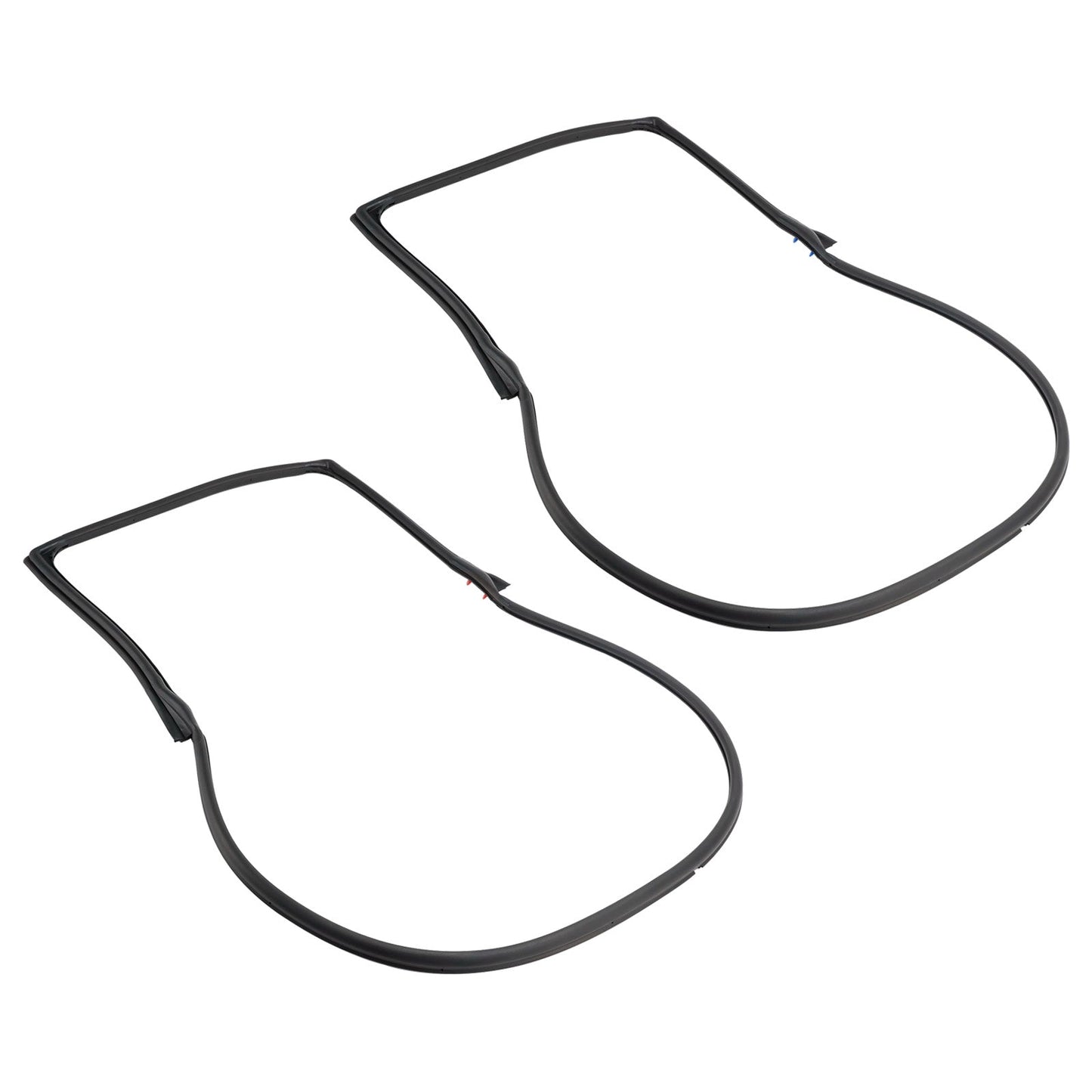 2007-2017 Jeep Wrangle JK 2pcs Front Door Weatherstrip Gasket Seal