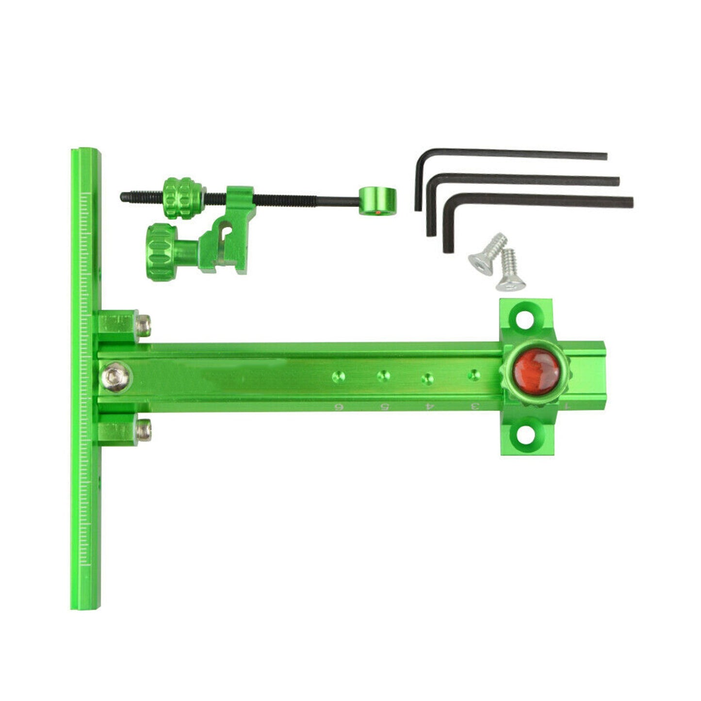 6" Archery Recurve Bow Sight Adjustable Hunting Shooting