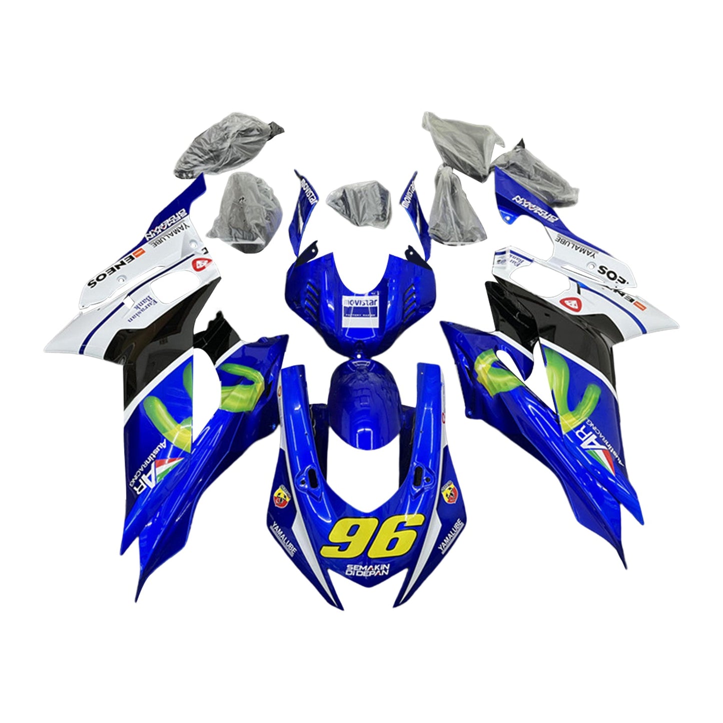 2017-2022 Yamaha YZF-R6 Fairing Kit Bodywork Plastic ABS