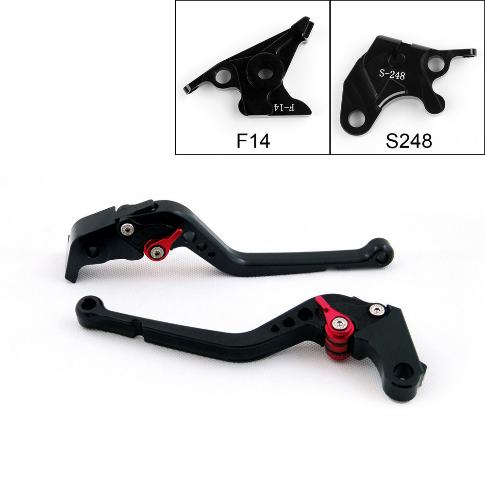 Brake Clutch Levers For Suzuki GSXR600 GSX-R1000 TL1000S GSR 600 SFV 650 Black