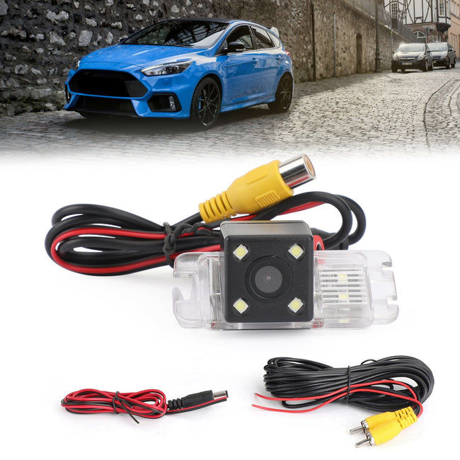 Reverse Backup 4LED Camera Fit For FORD MONDEO/FIESTA/FOCUS HATCHBACK/S-Max