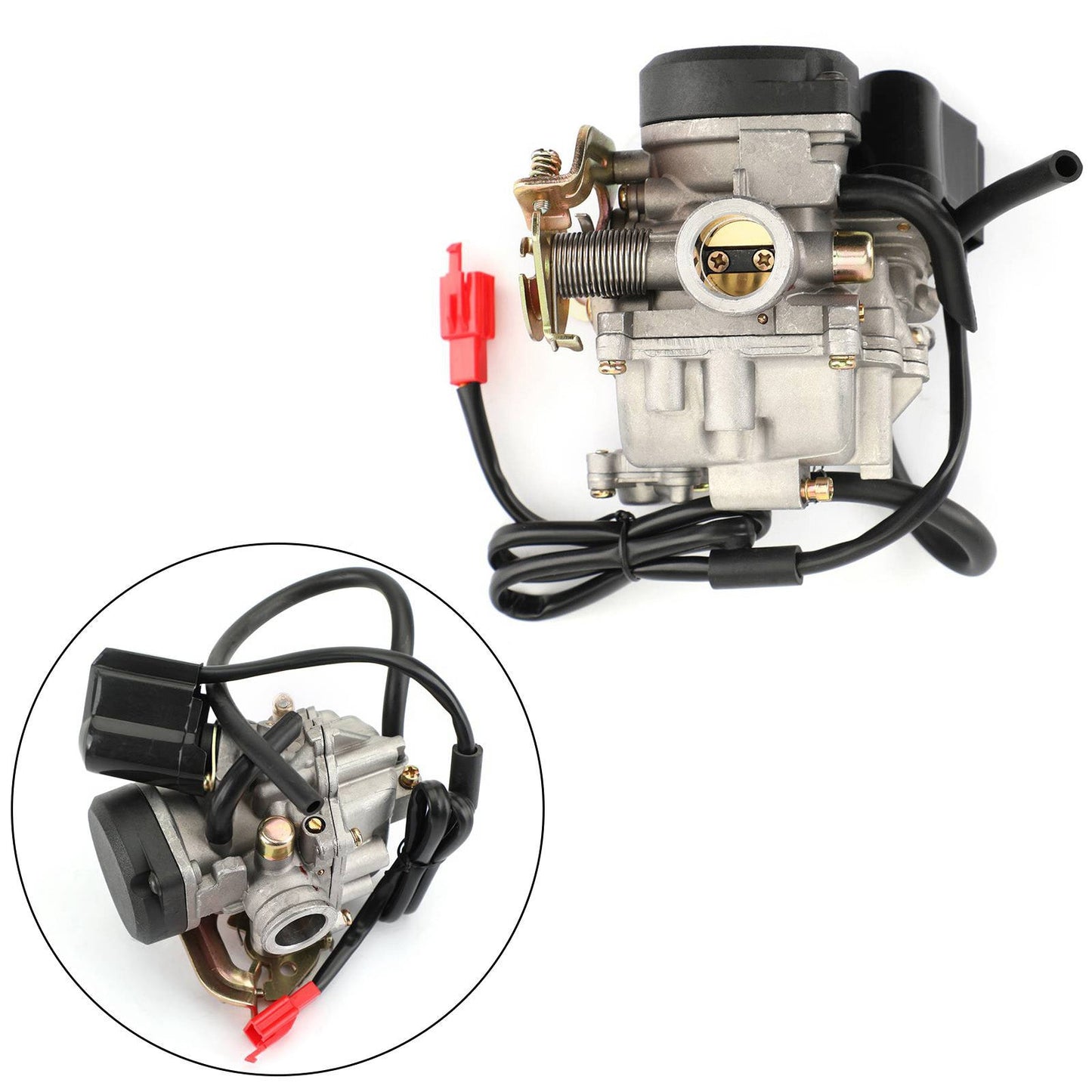 50CC Scooter Moped Atv Gy6 Carburetor Carb Fit For Roketa Sunl Jcl Baja Panterra