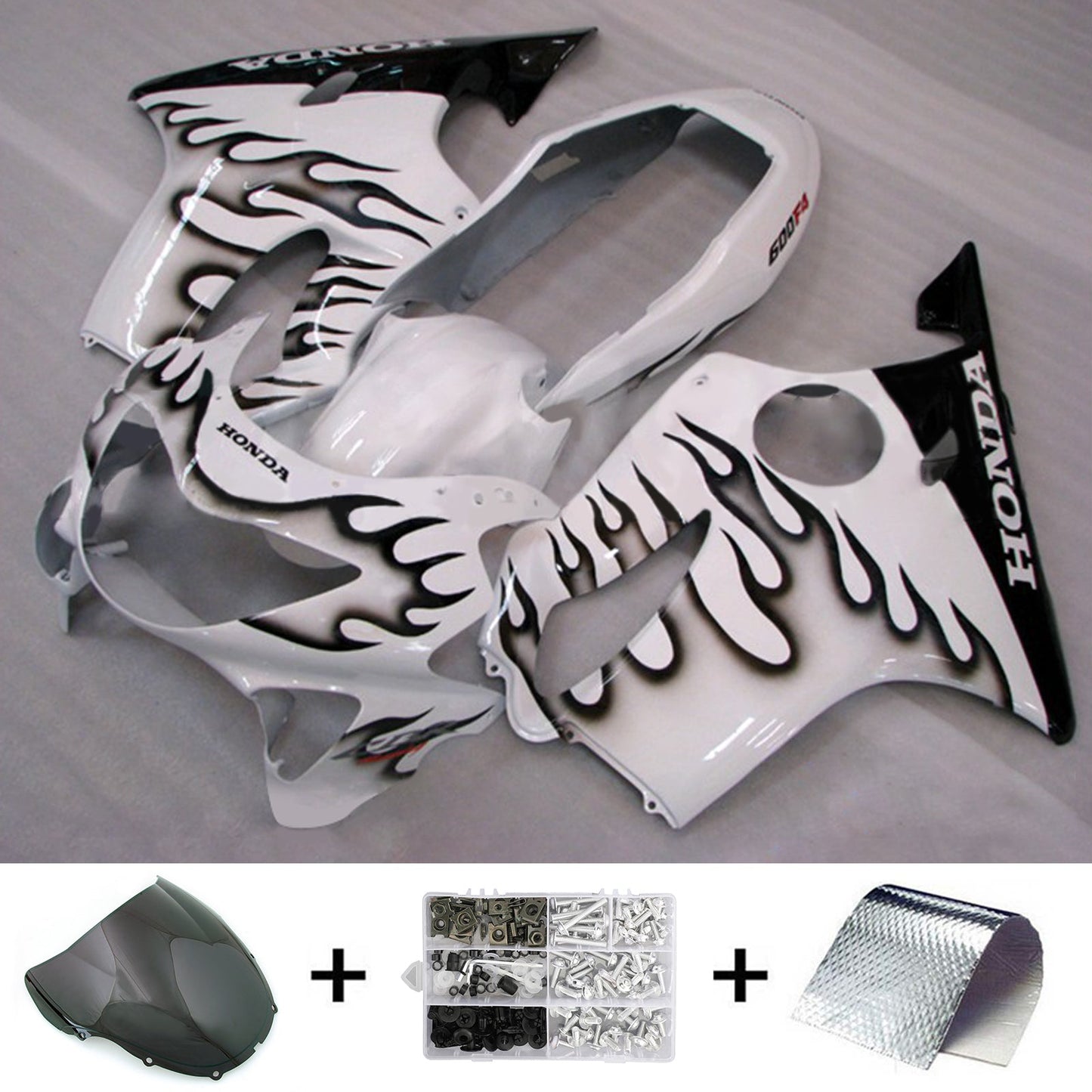 1999-2000 Honda CBR600 F4 Injection Fairing Kit Bodywork Plastic ABS#138