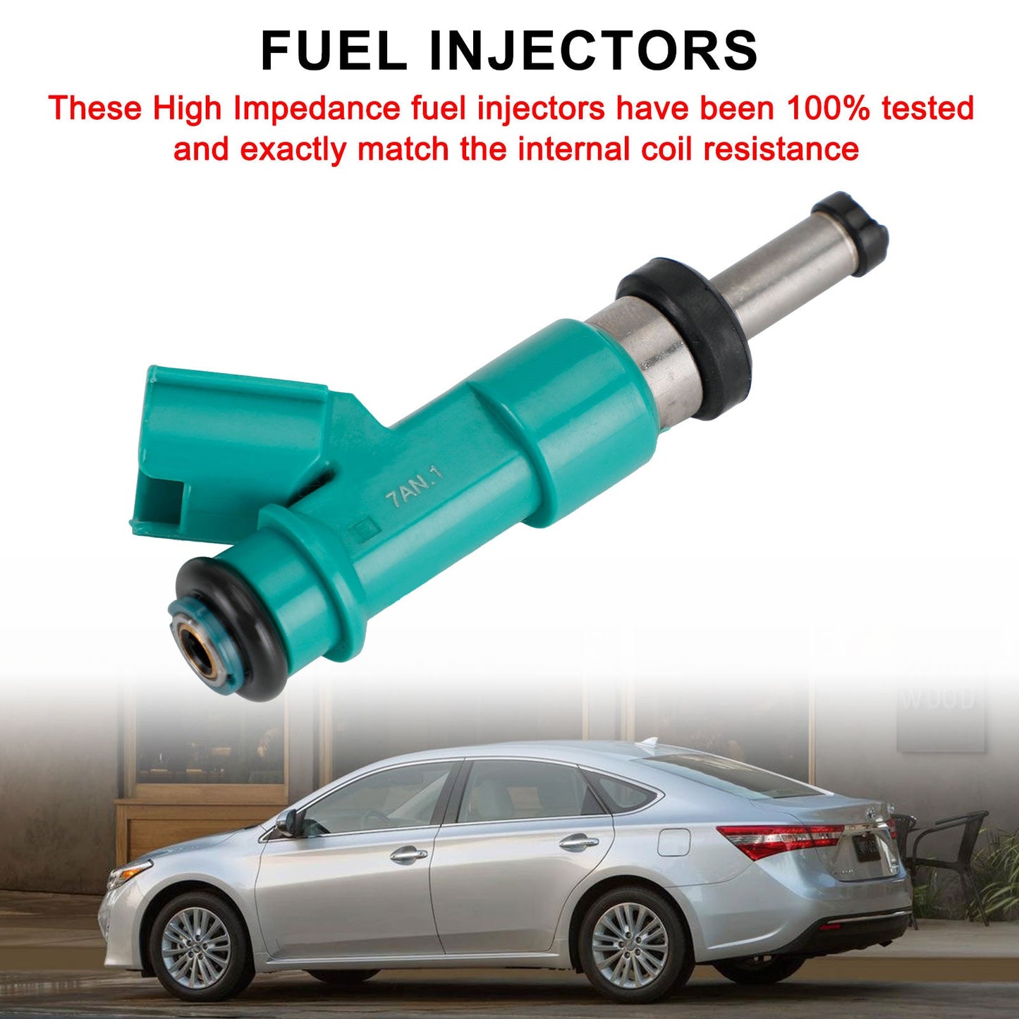1PCS Fuel Injectors 23250-0P010 For Toyota Camry Highlander Sienna ES350 3.5L V6