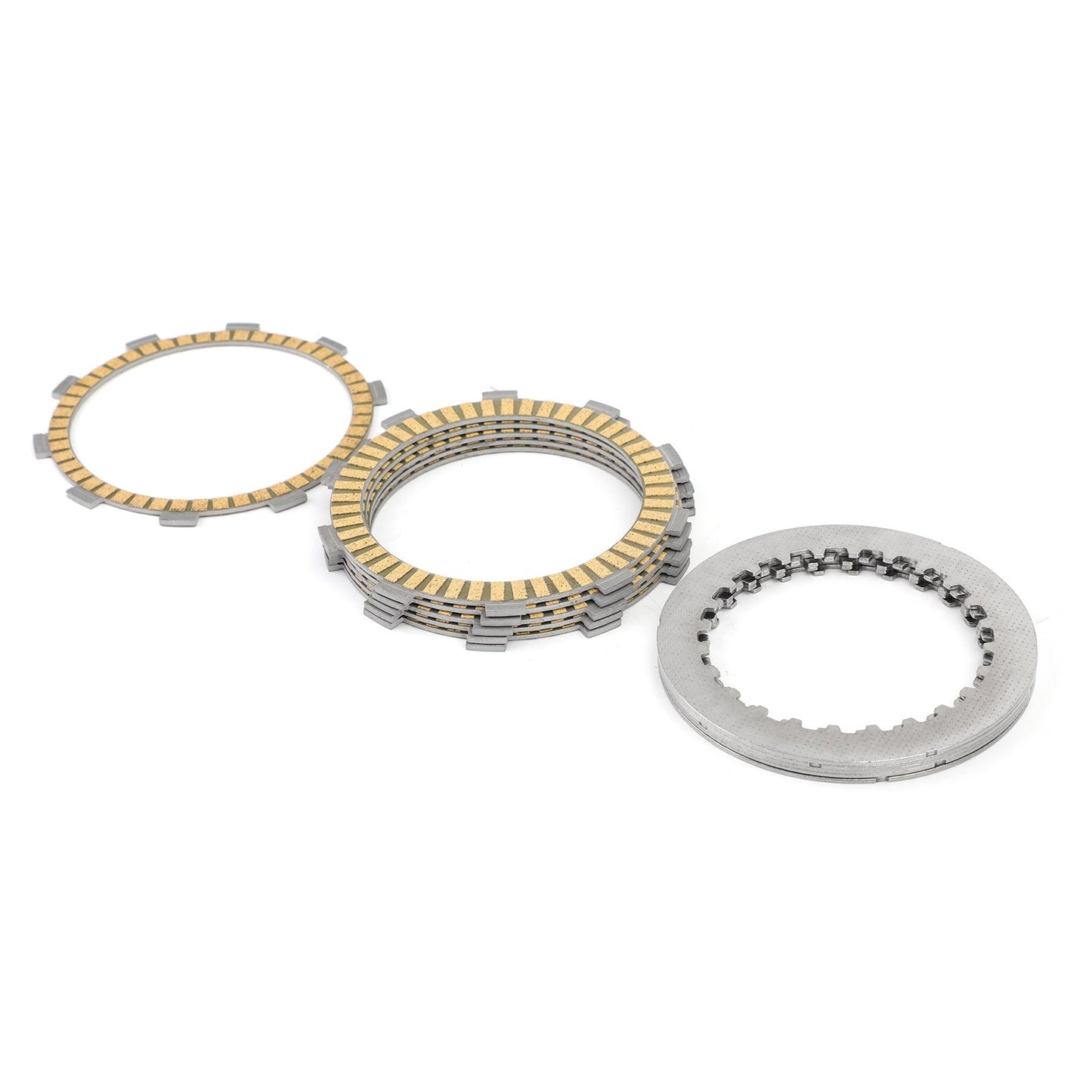 Clutch Plate Kit - Friction & Steel Plates For Honda NT NV VRX 400 Steed 400