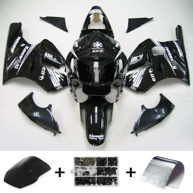 2000-2001 Kawasaki ZX12R Amotopart Injection Fairing Kit Bodywork Plastic ABS #104