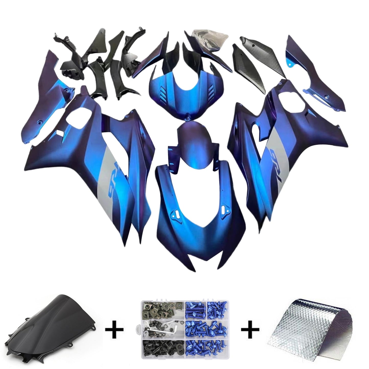 2017-2022 Yamaha YZF-R6 Fairing Kit Bodywork Plastic ABS