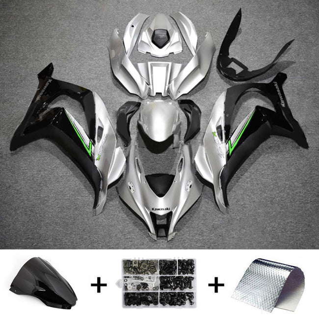 2016-2020 Kawasaki ZX10R Injection Fairing Kit Bodywork Plastic ABS#169