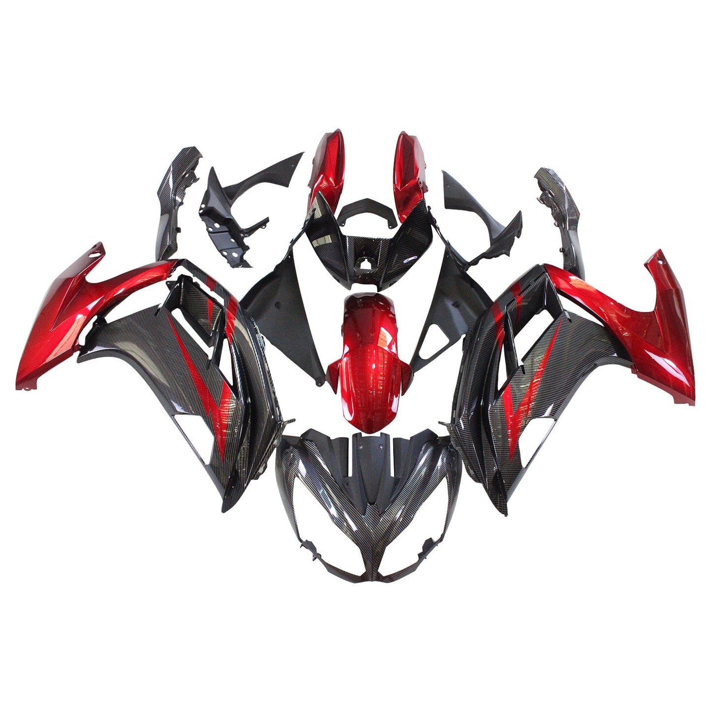 2012-2016 Kawasaki ER6F Ninja650 Fairing Kit Bodywork Plastic ABS
