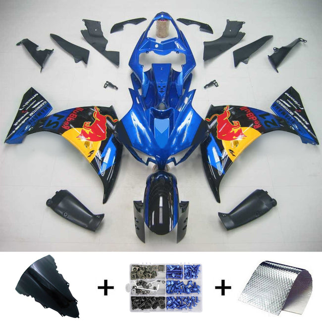 2012-2014 Yamaha YZF 1000 R1 Amotopart Injection Fairing Kit Bodywork Plastic ABS #119