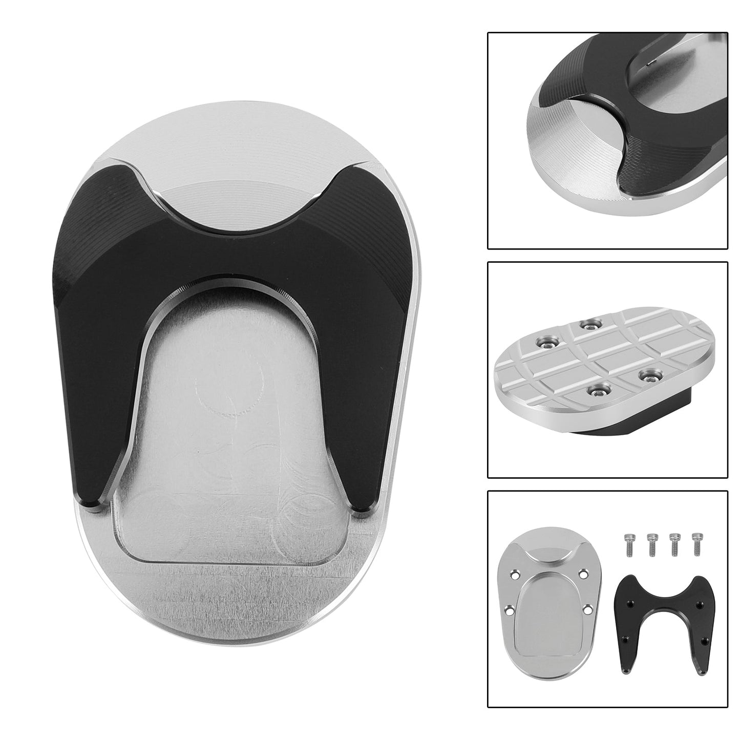 Kickstand Enlarge Plate Pad fit for Vespa GTS300 2013?2020