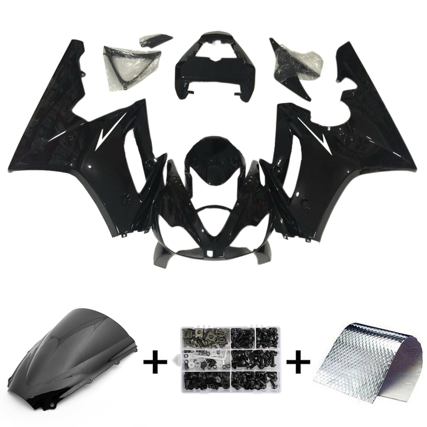 2006-2008 Triumph Daytona 675 Fairing Kit Bodywork Plastic ABS