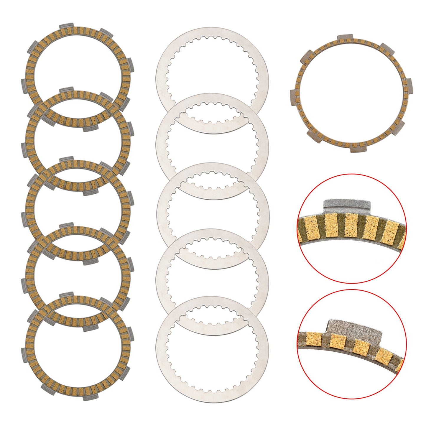 90132011000 / 90132111000 RC200 2014-2022 Clutch Friction Plate Kit Set