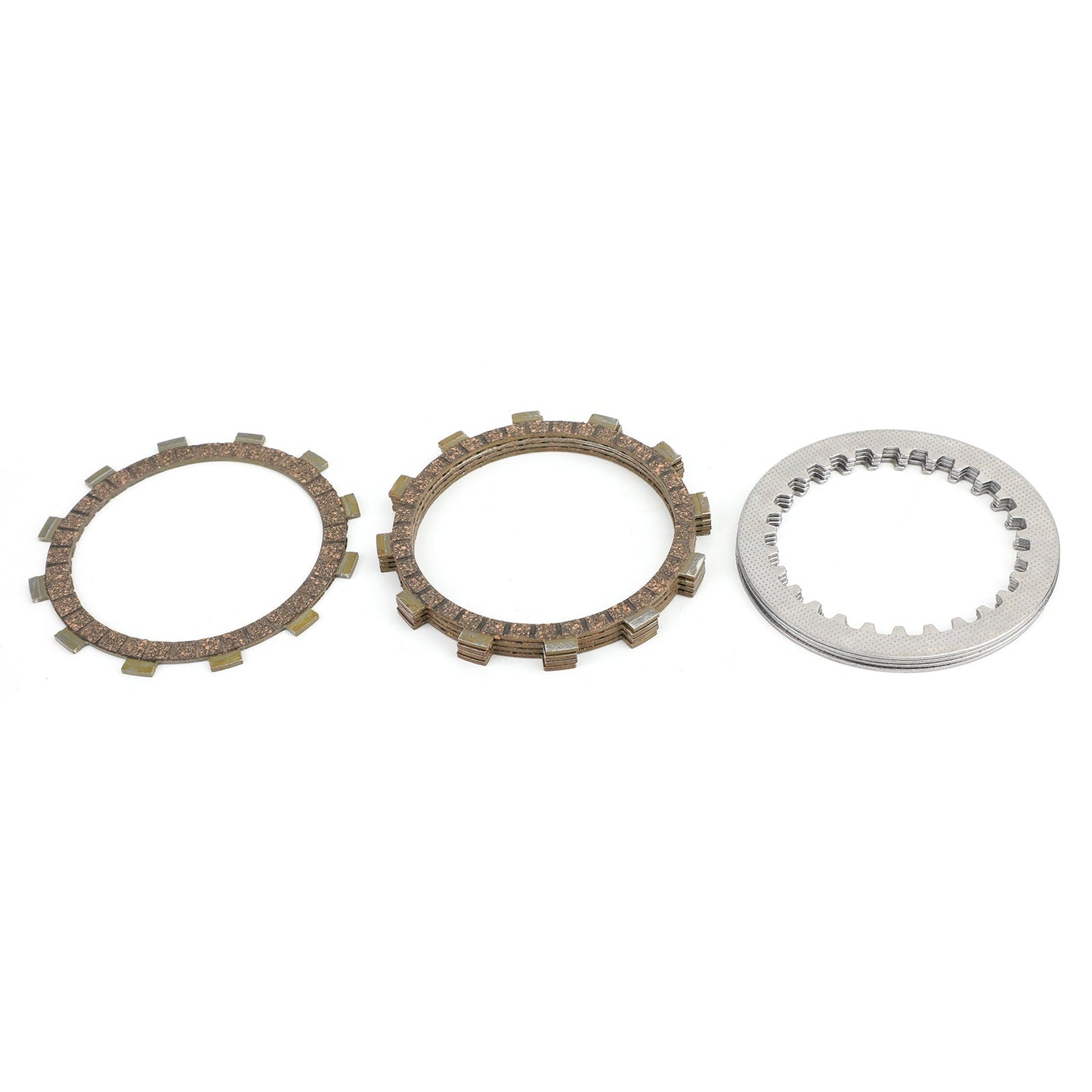 Clutch Plate Kit - Friction & Steel Plates For Yamaha SRV250 Renaissa XV125S Virago 125 XV240 Virago 240 XV250 Route 66 XV250 V-Star Virago XVS125 XVS250 Drag Star