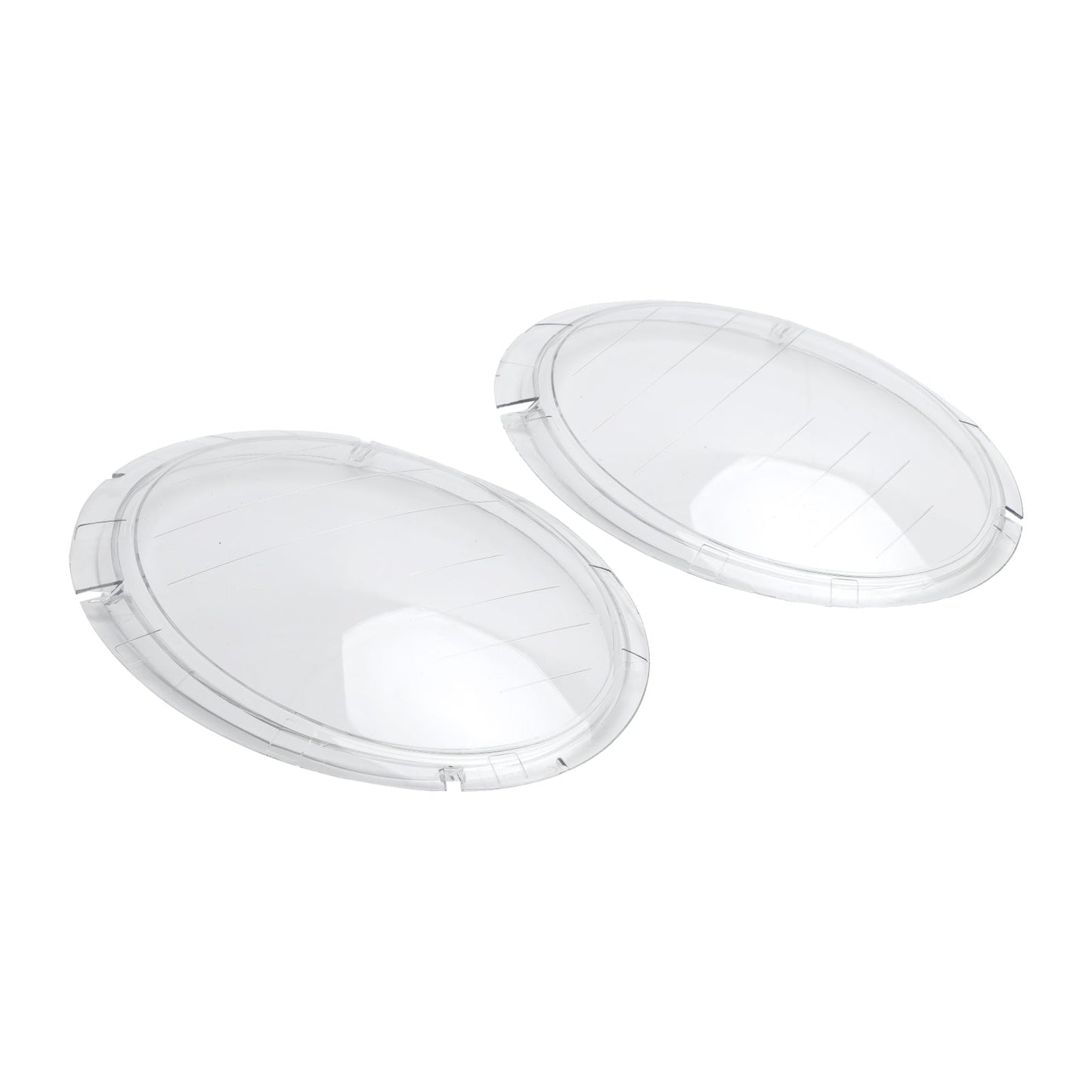 Mini Cooper R50 R53 Left +Right Headlight Lens Plastic Cover Shell 63126911701 02