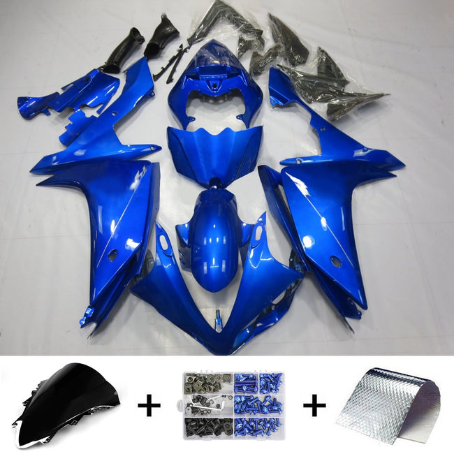 2007-2008 Yamaha YZF 1000 R1 Injection Fairing Kit Bodywork Plastic ABS#142