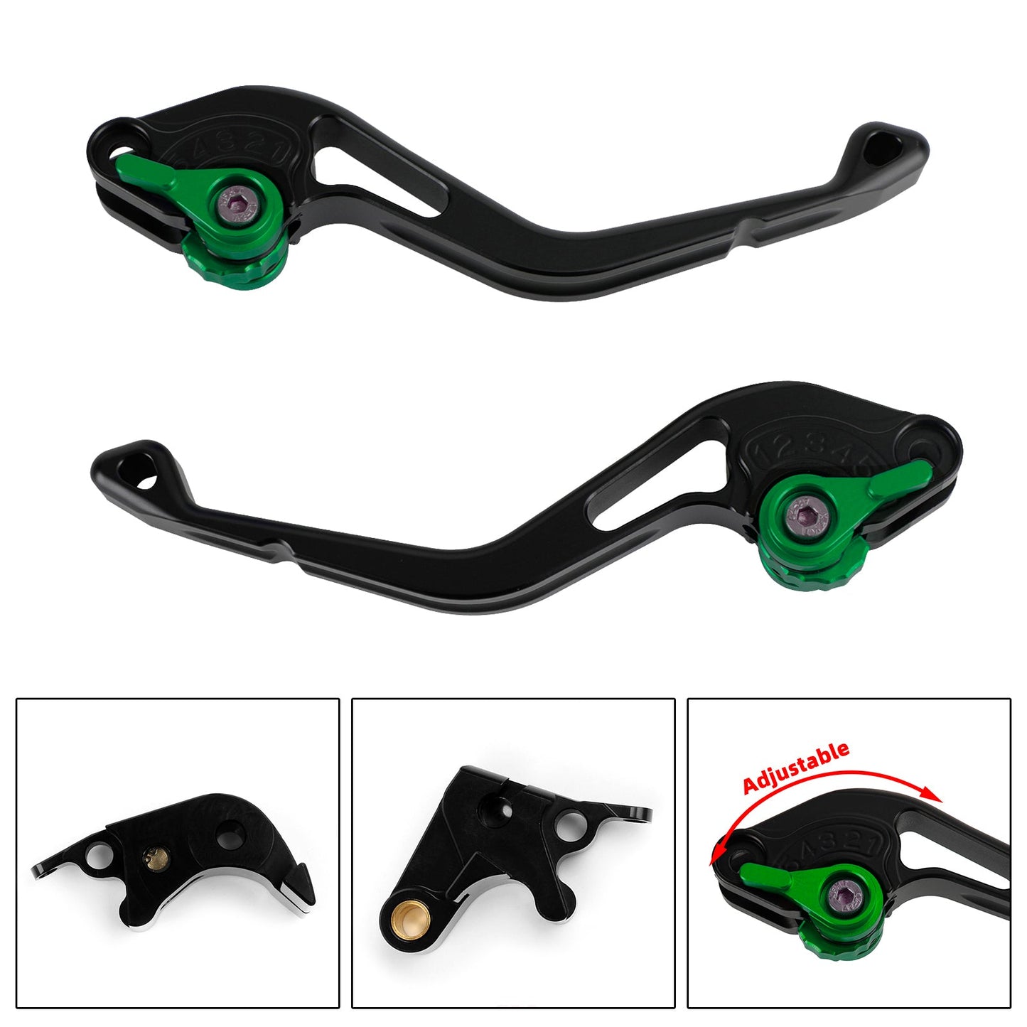 Suzuki GSXR600 750 06-10 GSXR1000 05-06 NEW Short Clutch Brake Lever