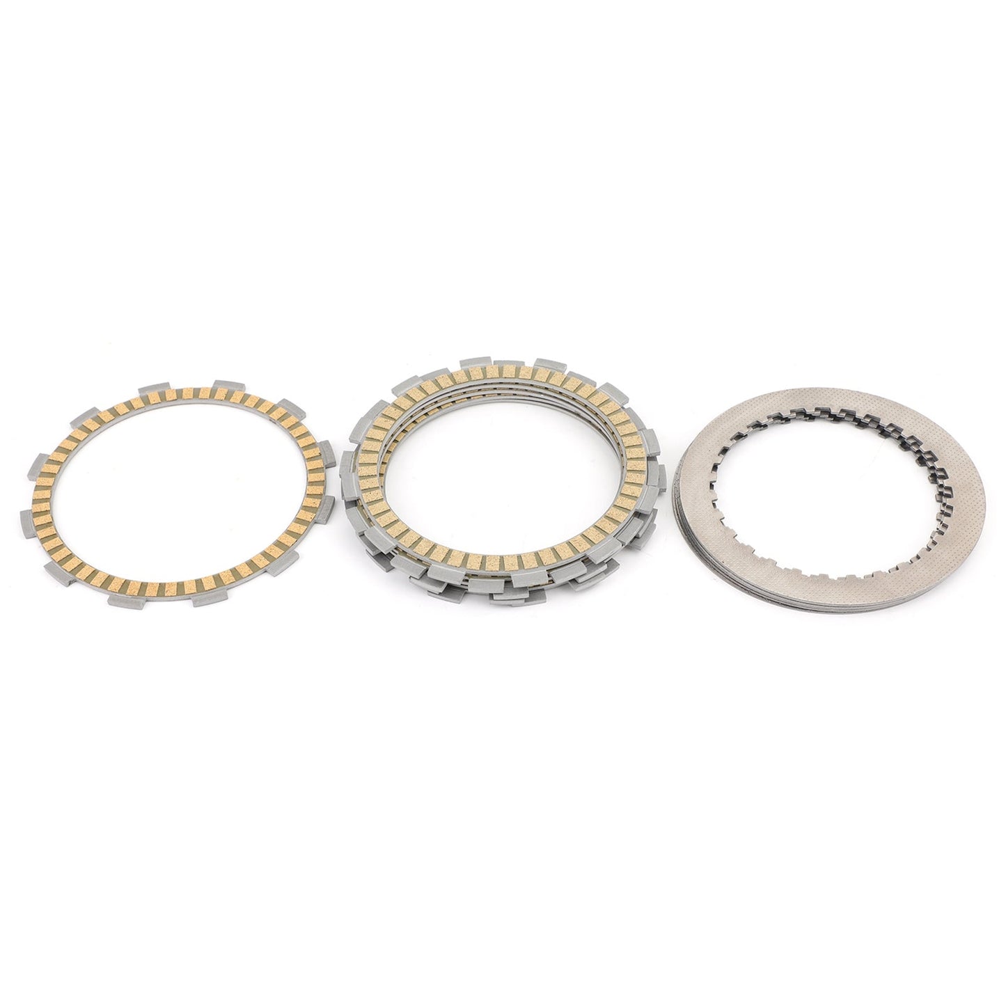 Clutch Plate Kit - Friction & Steel Plates For Suzuki ST400V GSX400 GK7BA Inazuma ST400 Tempter LS400F LS400U LS400P LS650 Boulevard S40 LS650 Savage DR500 X/Z/D DR500R DR500S DR600R DR600S SP500 SP600