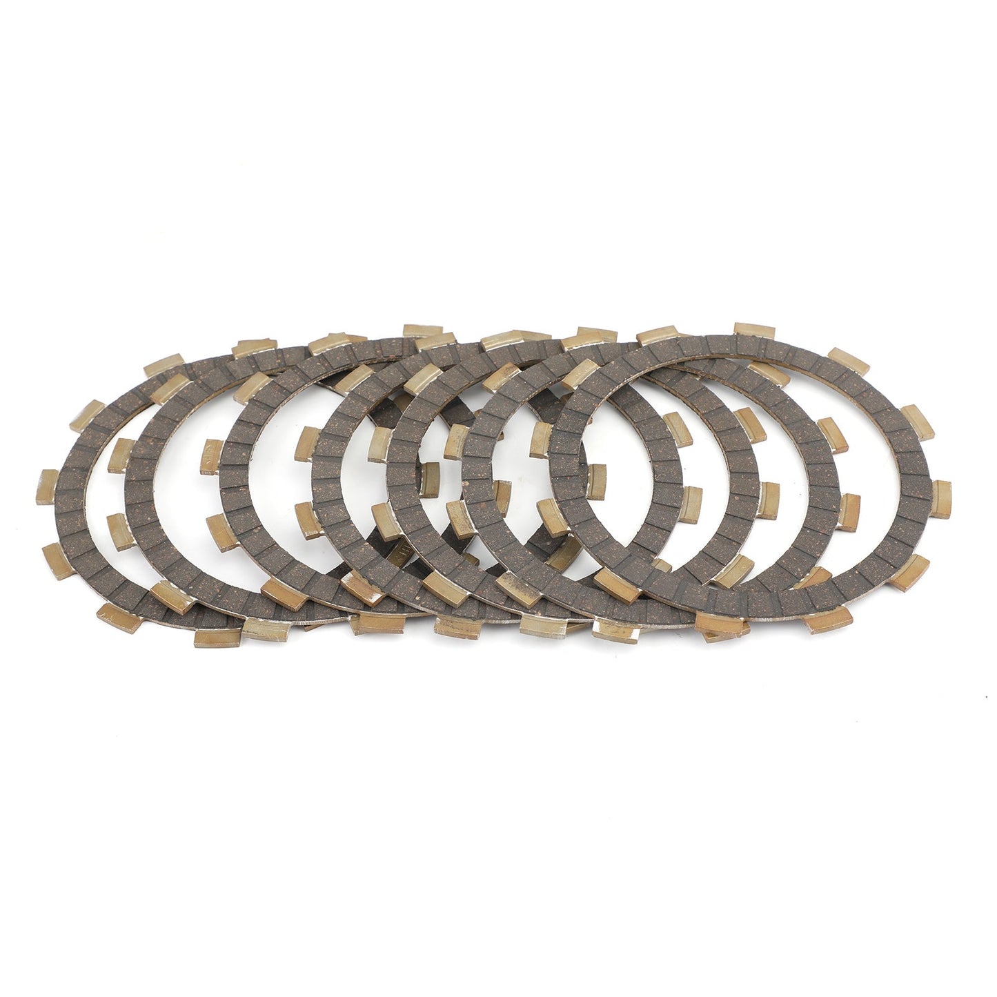 Clutch Plate Kit - Friction Plates For Suzuki RGV250 M/N/P/R/S 91-95 GSX400 ET/EX/EZ 80-82 GSX400 TX/LX 1981 GS450 ET/EG/EJ 80-88 GS500 89-11