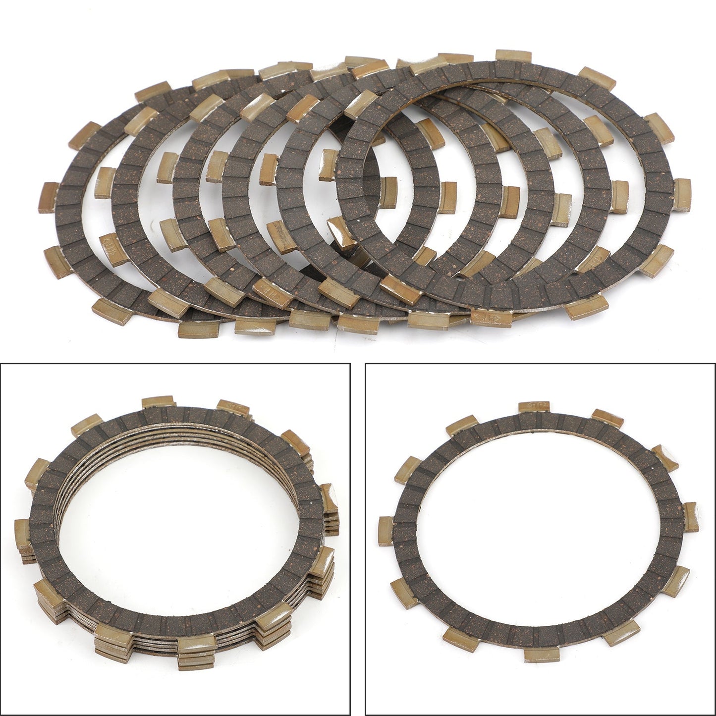 Clutch Plate Kit - Friction Plates For Suzuki GSX400 DR400 GN400 PE400 RM400 SP400