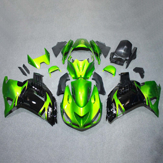 2006-2011 Kawasaki ZX14R Injection Fairing Kit Bodywork Plastic ABS#115