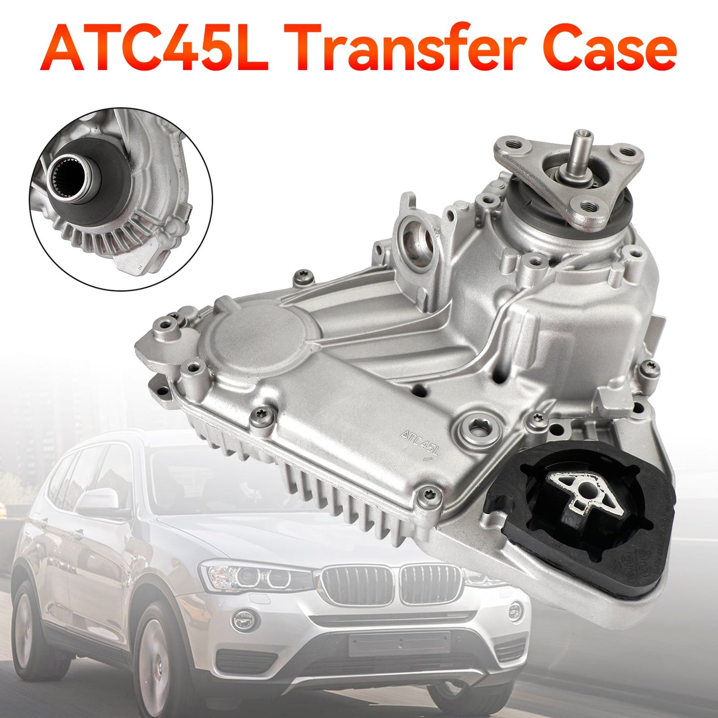 2012-2017 BMW X3 ATC45L Transfer Case Assembly 27107643758 27107643759 27107854164