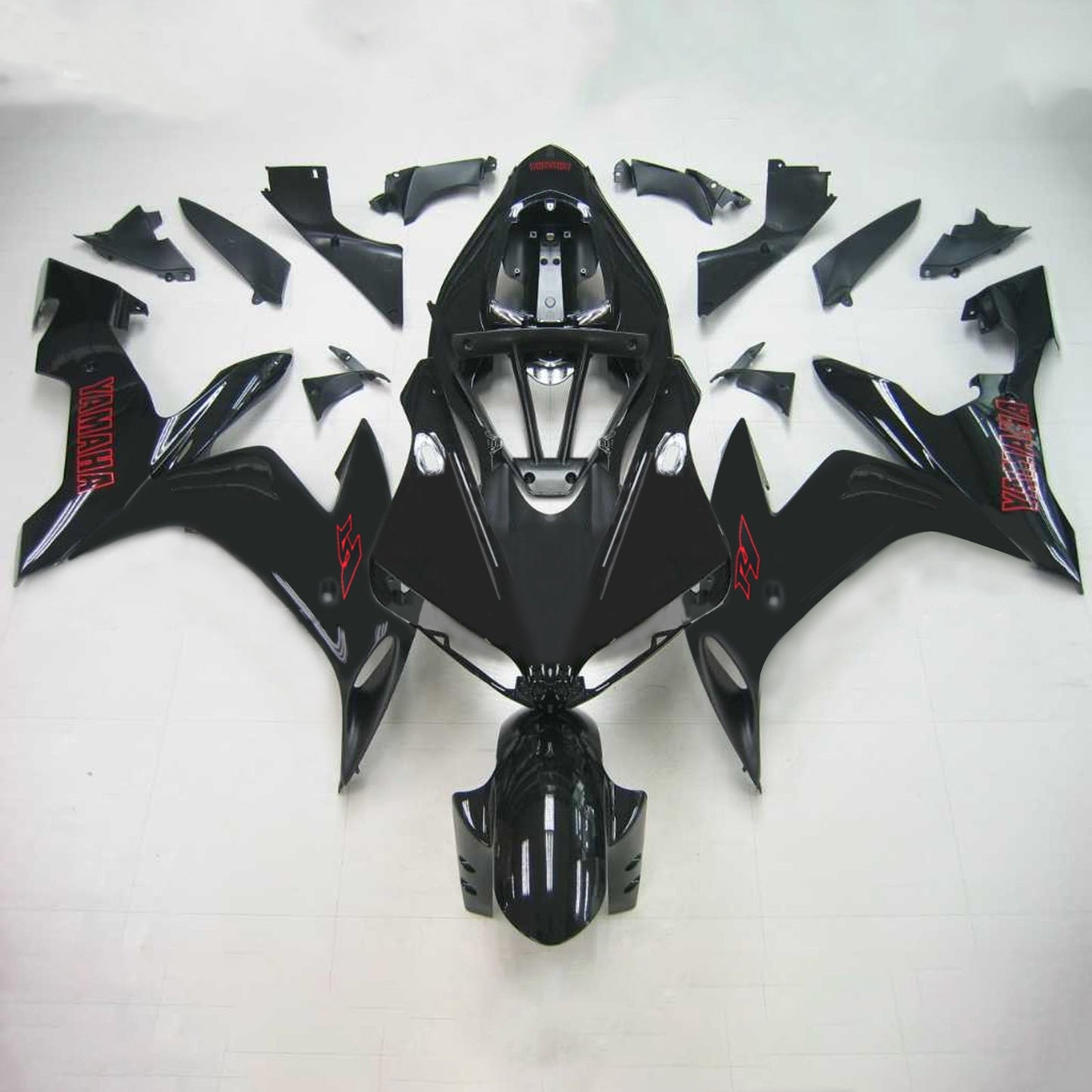 2004-2006 Yamaha YZF 1000 R1 Amotopart Injection Fairing Kit Bodywork Plastic ABS #123