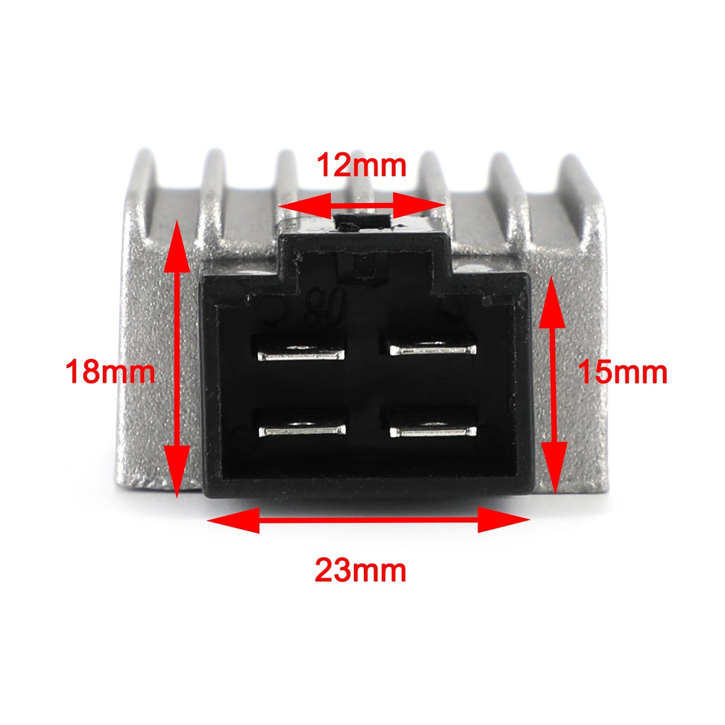 12v 4pin Voltage Regulator Rectifier For GY6 QMB139 50cc-150cc Scooter Moped ATV