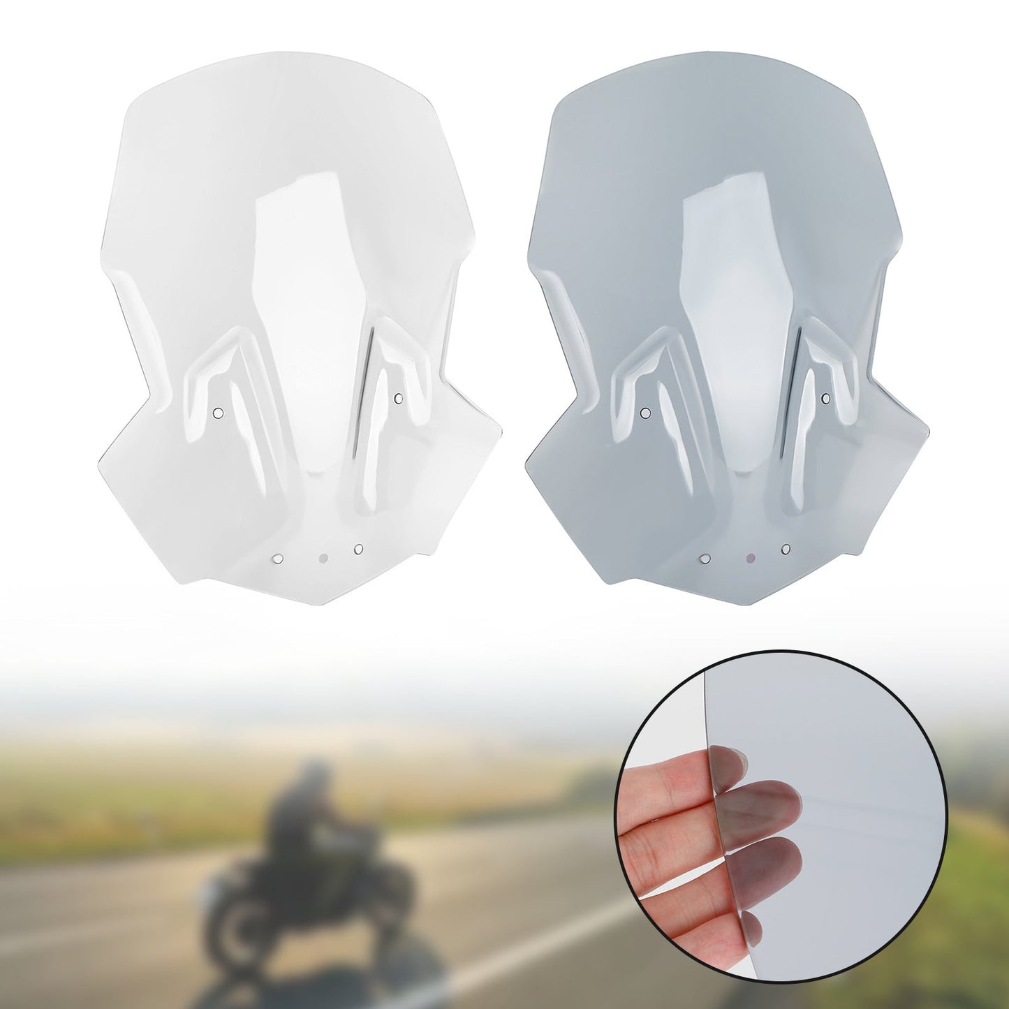 Windshield WindScreen fit for TRIUMPH Tiger 800 XC/XR/XRX/XRT/XCX/XCA 2018-2021