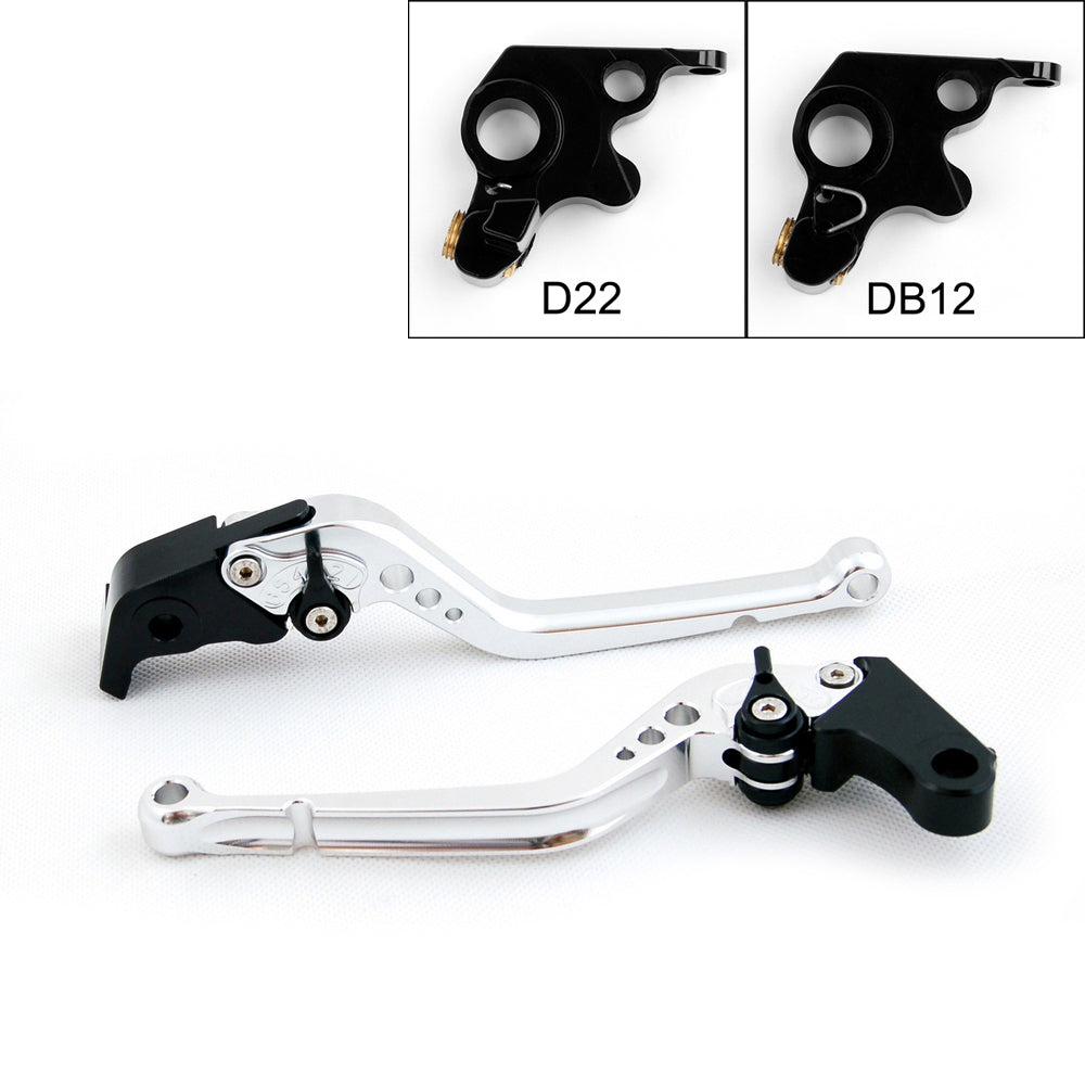 Brake Clutch Levers For Ducati 400 696 796 MONSTER MONSTER S2R 800 Black