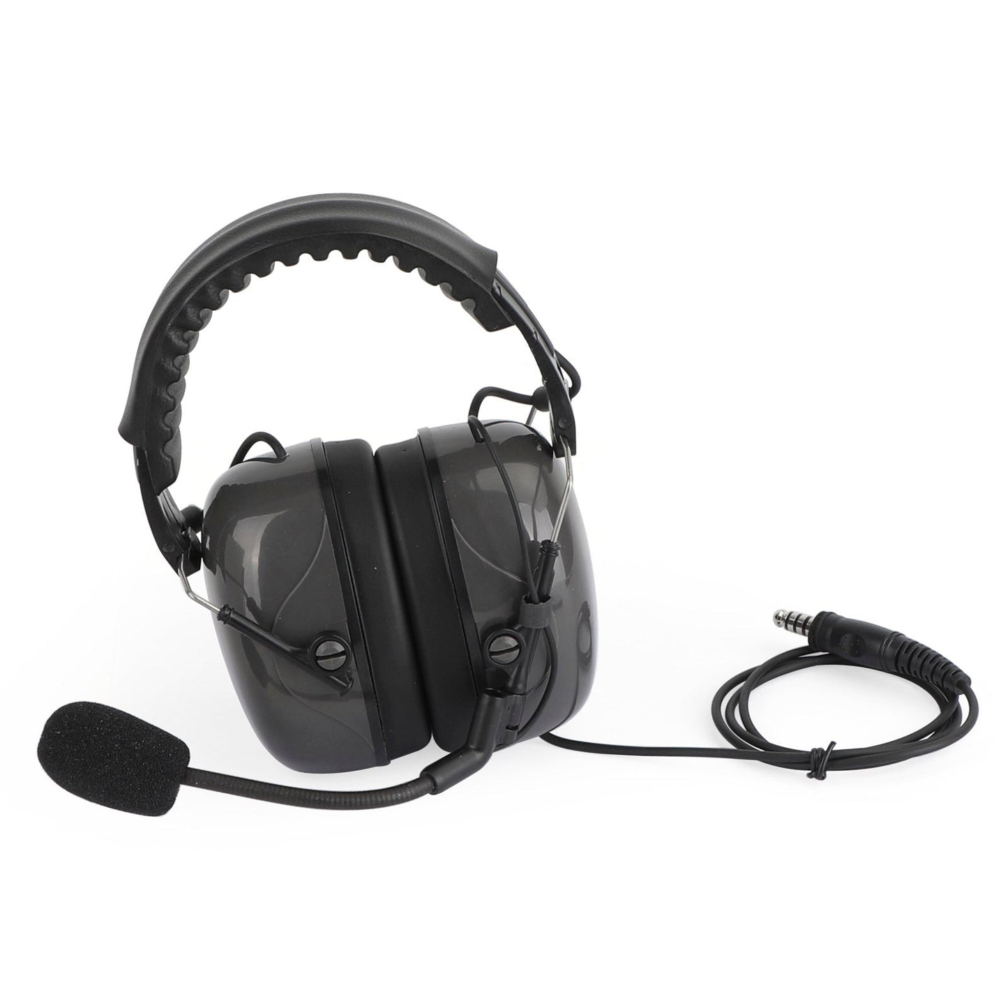 C5 Adjustable Noise Cancelling Headset 6-Pin U94 PTT For XiR P8200/P8208/P8260