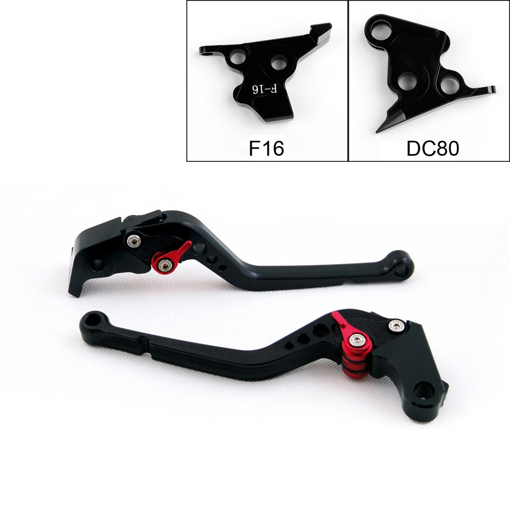 Long Brake Clutch Levers For Moto Breva Griso Norge 1200 Sport Aprilia Black