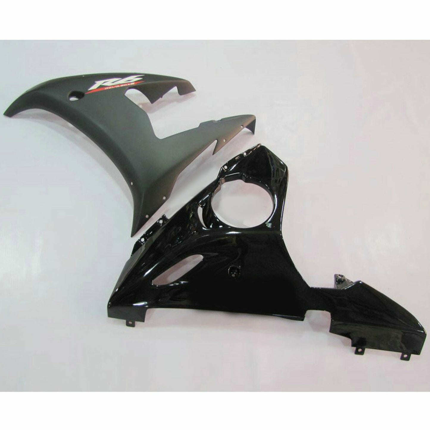 2005 Yamaha YZF-R6 YZF R6 Black ABS Injection Fairing BodyWork Kit #24