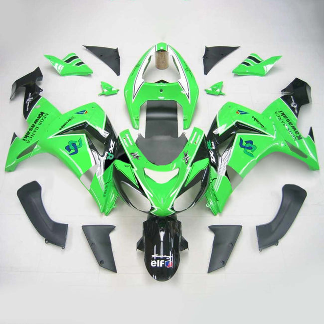 2006-2007 Kawasaki ZX10R Amotopart Injection Fairing Kit Bodywork Plastic ABS #112