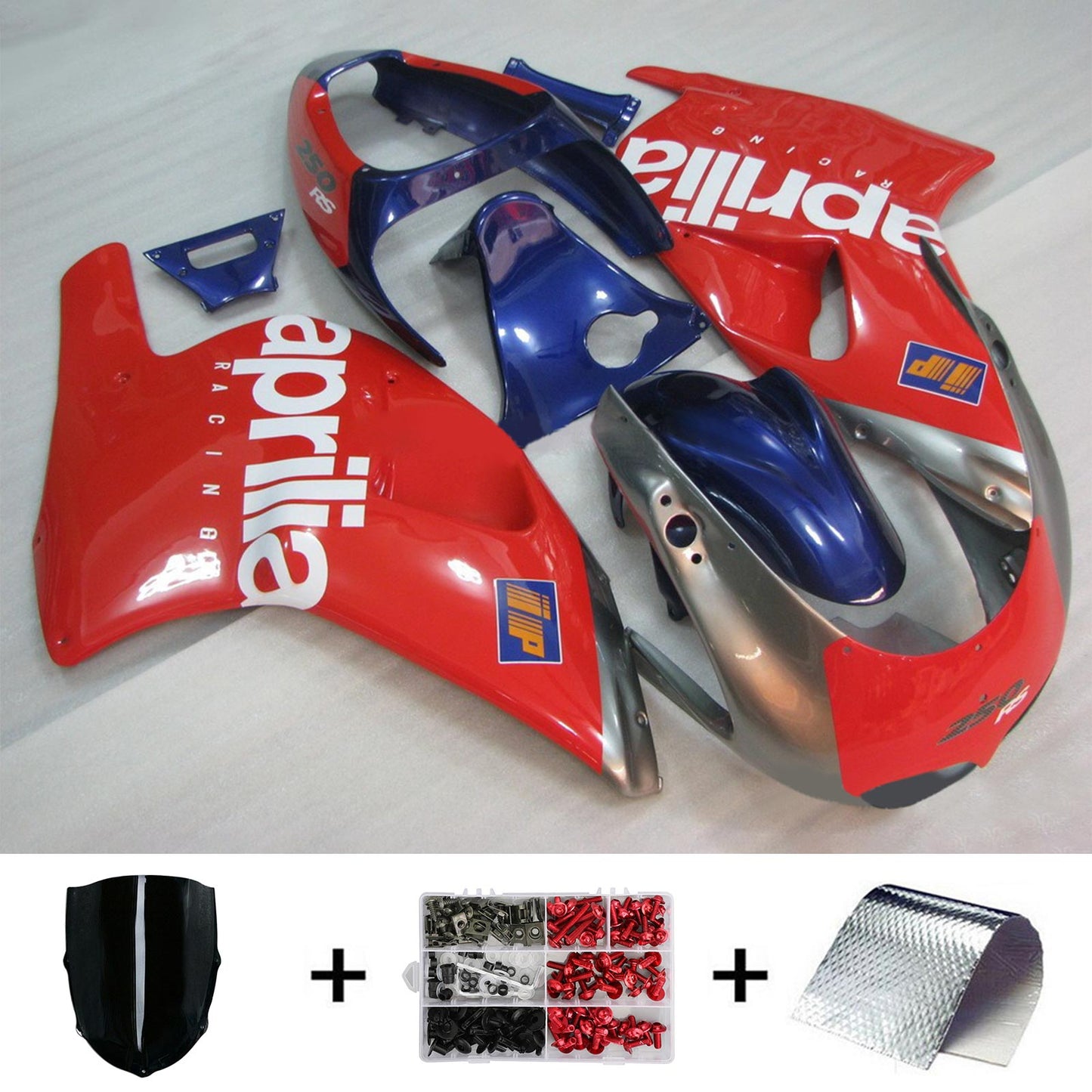 1994-1997 Aprilia RS250 Amotopart Injection Fairing Kit Bodywork Plastic ABS #104