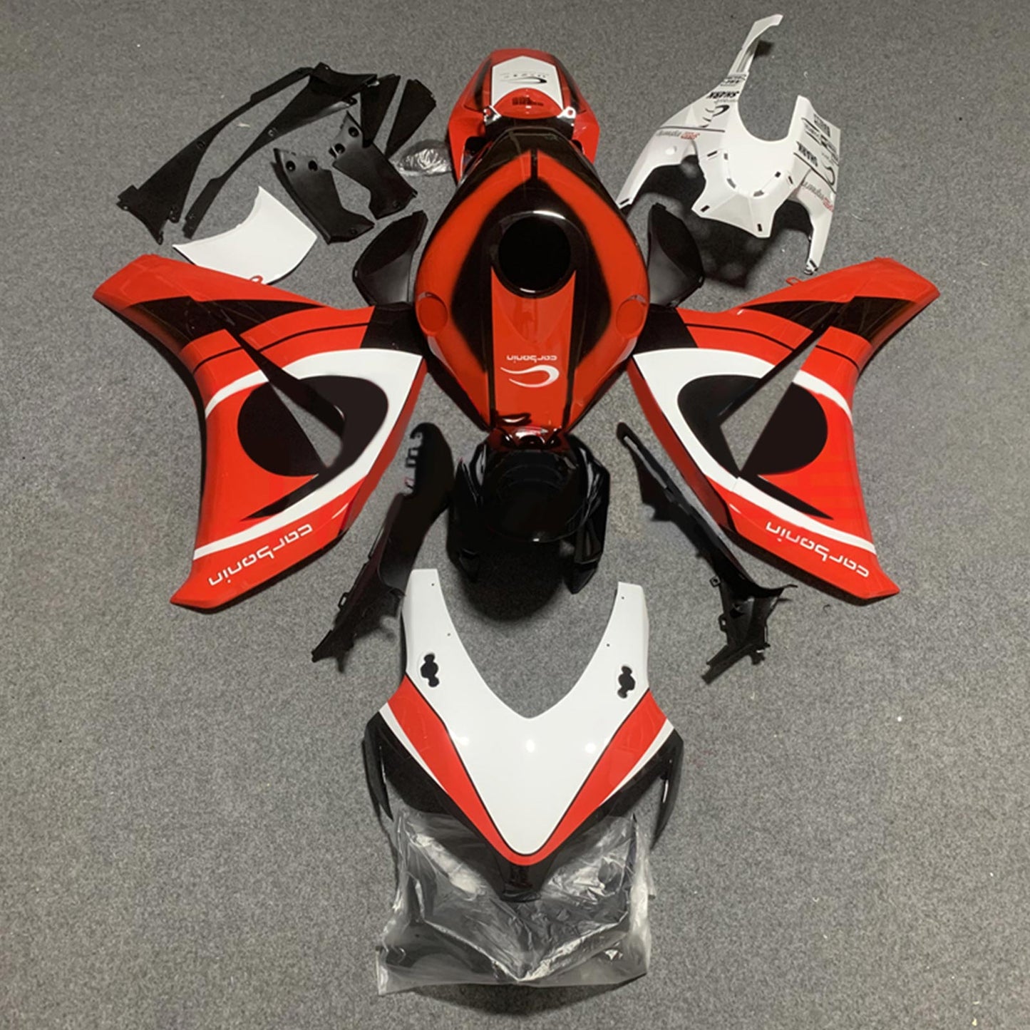 2008-2011 Honda CBR1000RR Injection Fairing Kit Bodywork Plastic ABS#202