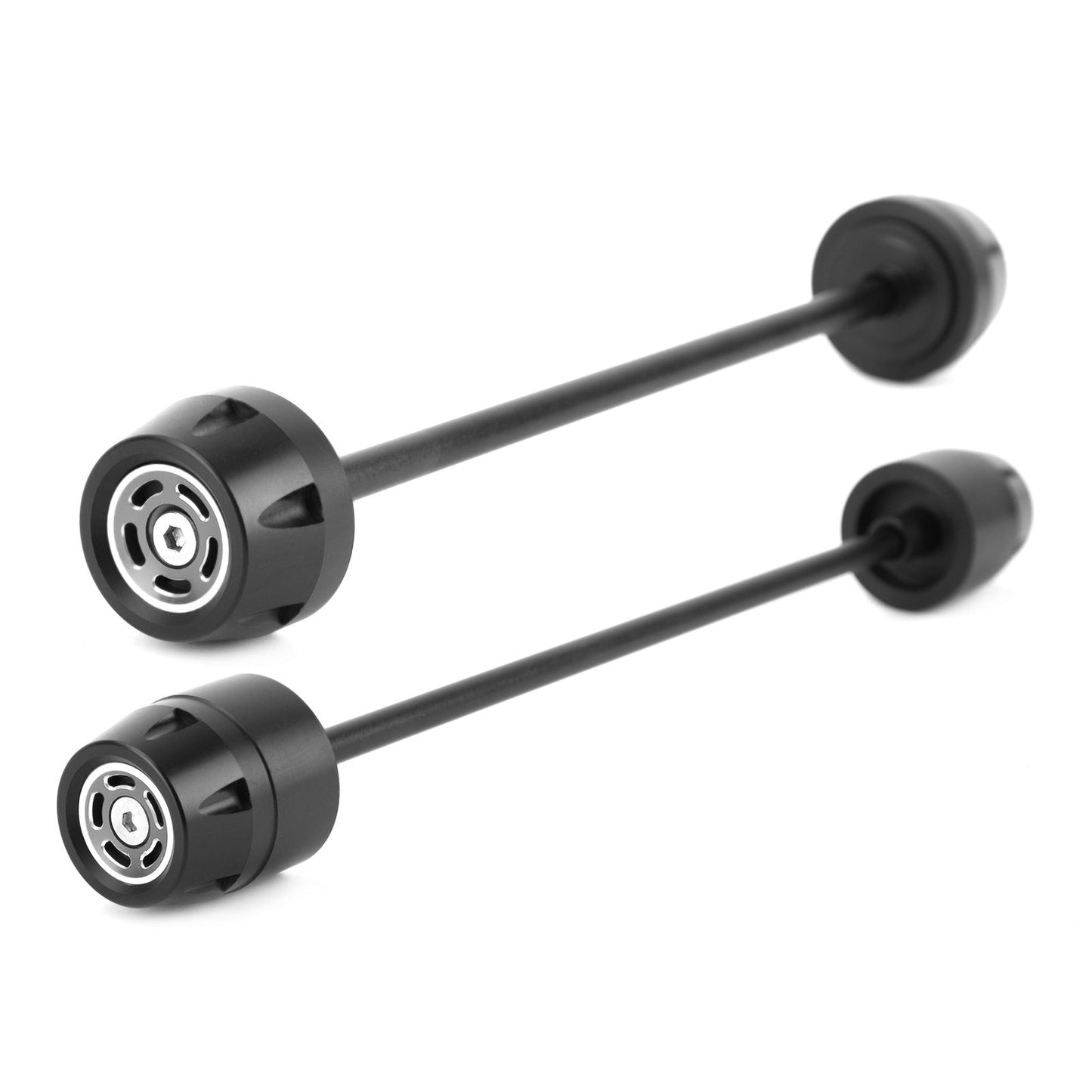 FRONT + REAR Axle Fork Wheel Slider Titan Fit for Ducati Scrambler 400 800 1100