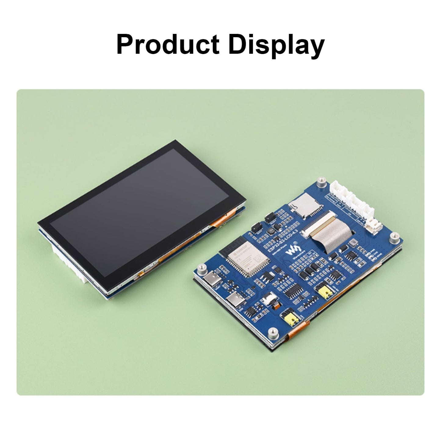 ESP32-S3 Development Board 4.3-inch Capacitive Touch Screen LX7 Wifi Bluetooth