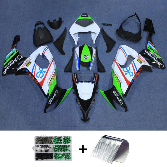 2008-2010 Kawasaki ZX10R Injection Fairing Kit Bodywork Plastic ABS#135