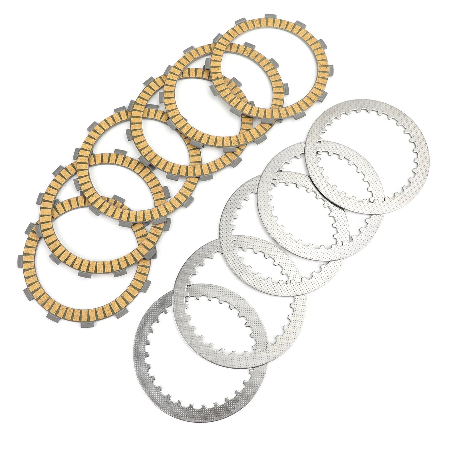 Clutch Plate Kit - Friction & Steel Plates For Honda CB500K 1971-1973 CB550 CB550SC A 1983 CB650SC AC NIGHTHAWK 650 1985