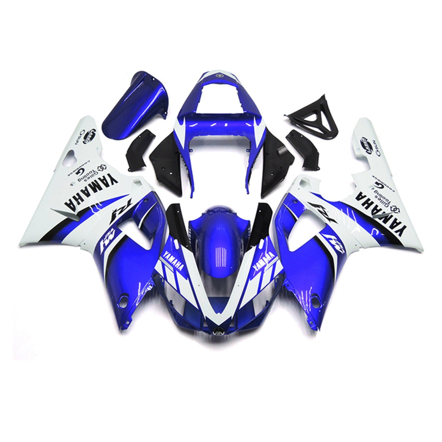 2000-2001 Yamaha YZF 1000 R1 Injection Fairing Kit Bodywork Plastic ABS#115