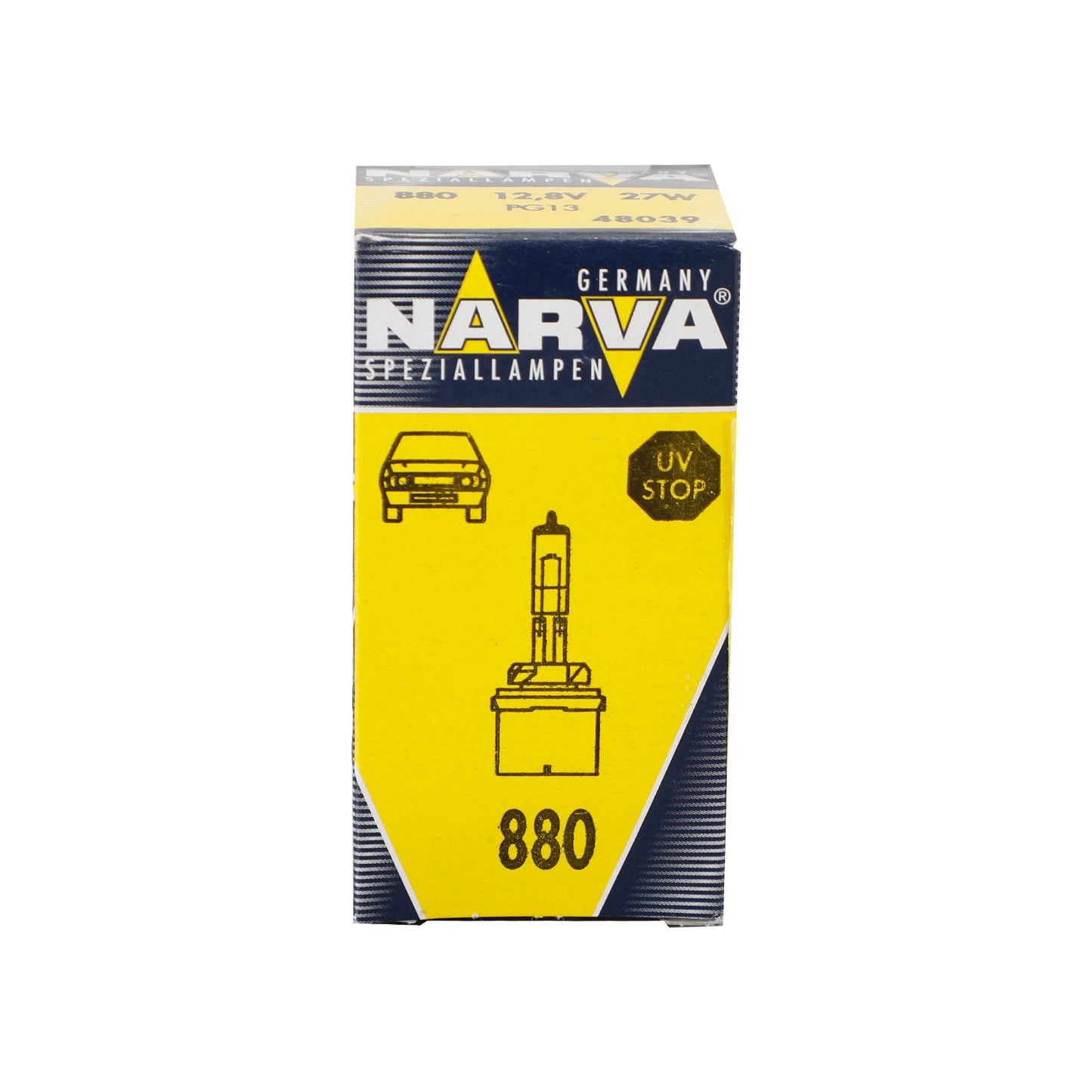 880 For NARVA 48039 Halogen Car Headlight Lamp 12.8V27W PG13