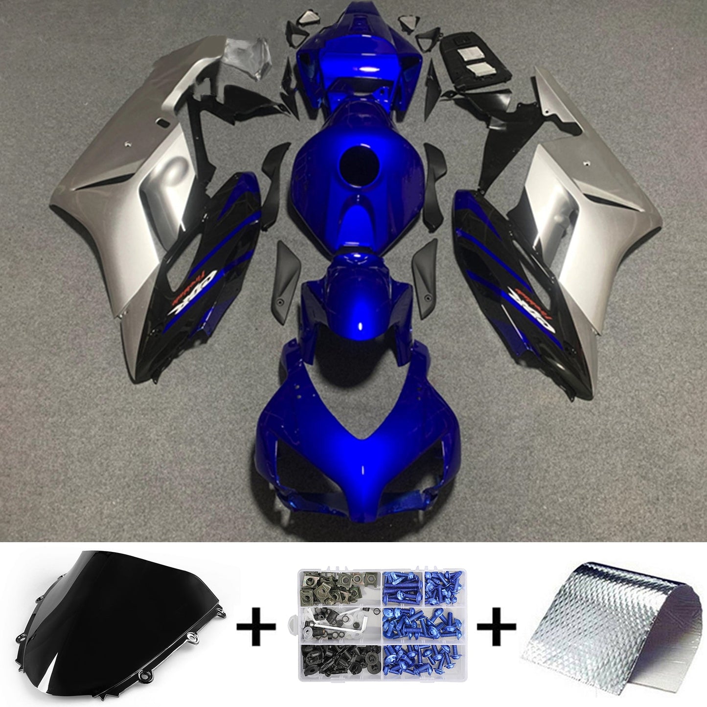 2004-2005 Honda CBR1000RR Injection Fairing Kit Bodywork Plastic ABS#181