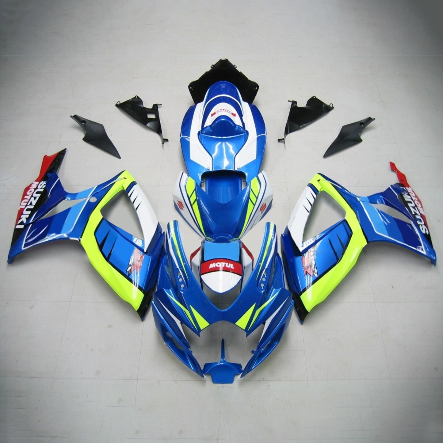 2006-2007 Suzuki GSXR 600/750 K6 Amotopart Injection Fairing Kit Bodywork Plastic ABS #112