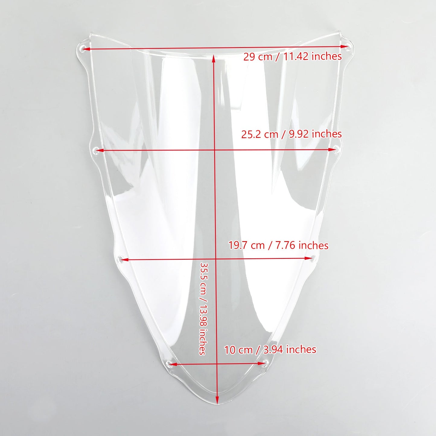 ABS Plastic Motorcycle Windshield WindScreen for Ducati 1299 2015-2020
