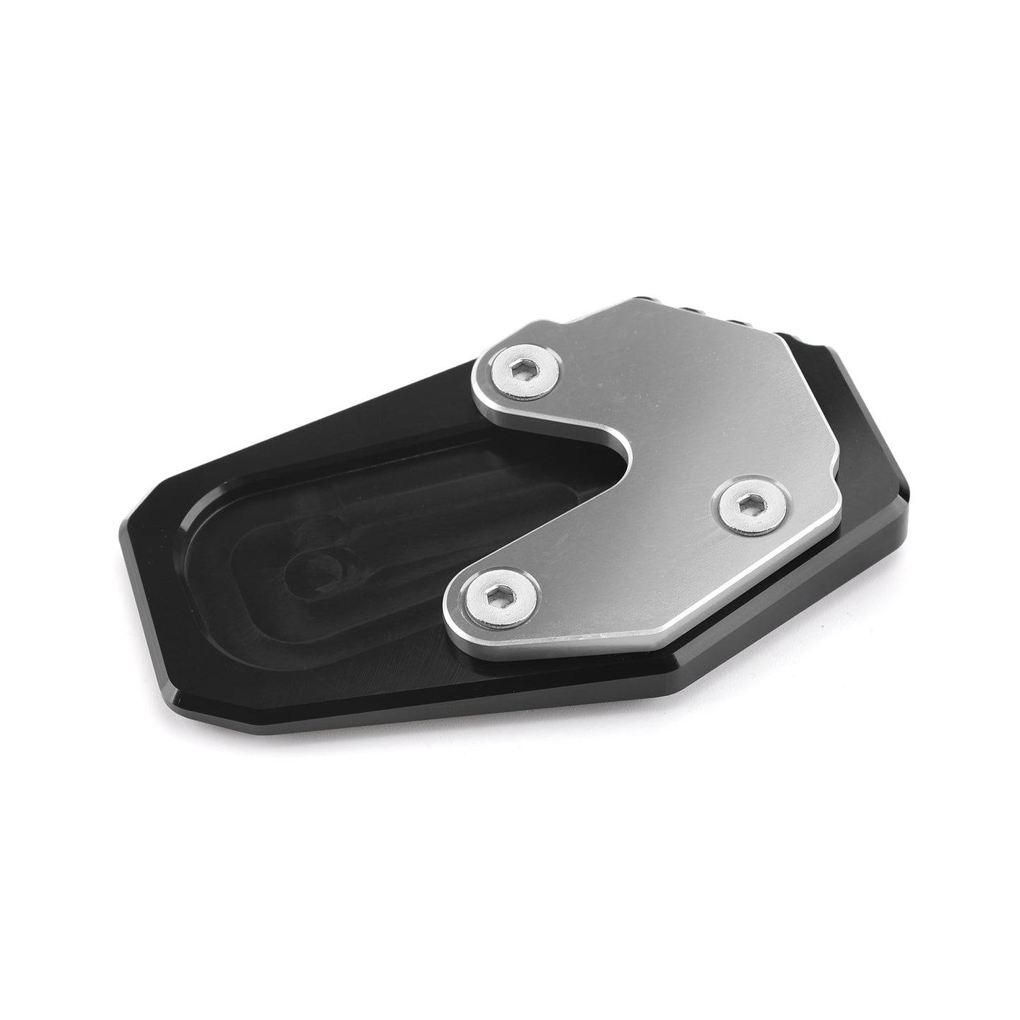 Motorcycle Side Stand Kickstand Pad Extension Plate For BMW R1200RT 14-15 Black