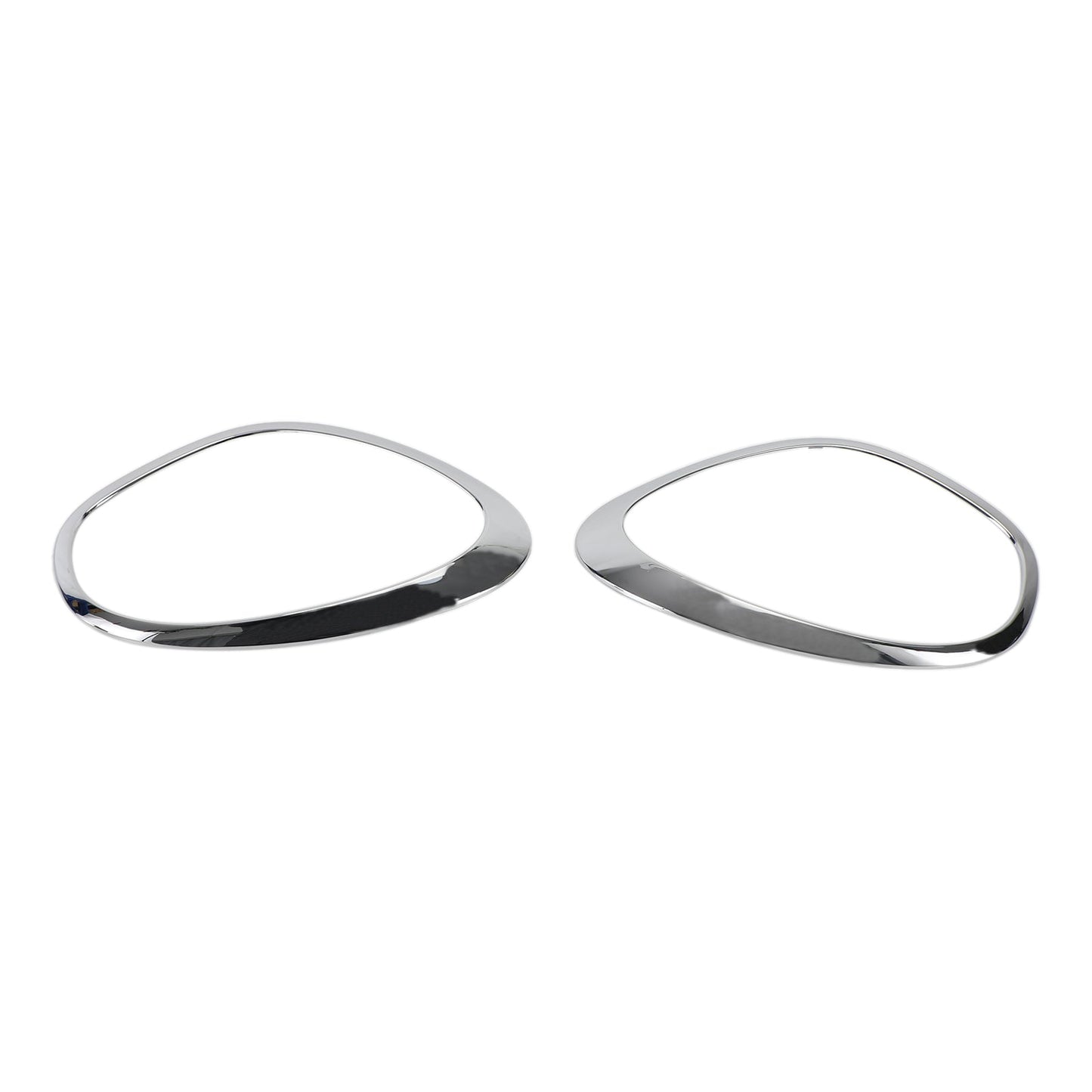 2011-2016 Mini Cooper R60 Countryman Headlight Trim Ring Bezels Chrome 2pcs