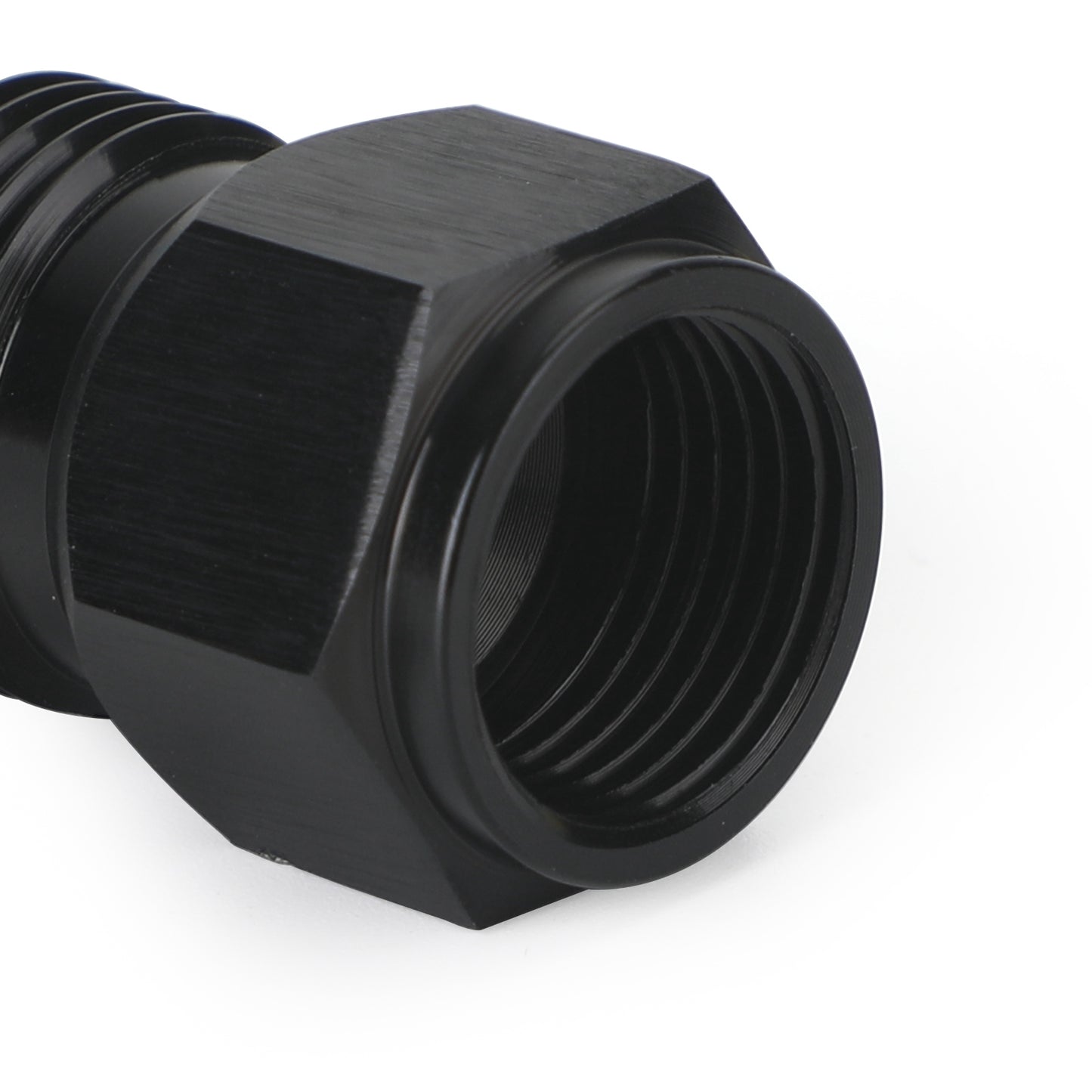 Black 8AN Female -10AN Male AN Flare Fitting Reducer Adapter 8AN to 10AN